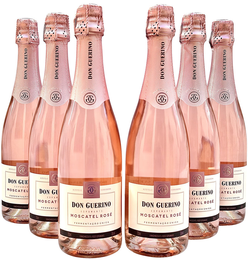 Espumante Don Guerino Brut Rosé Moscatel 750ml | Oferta