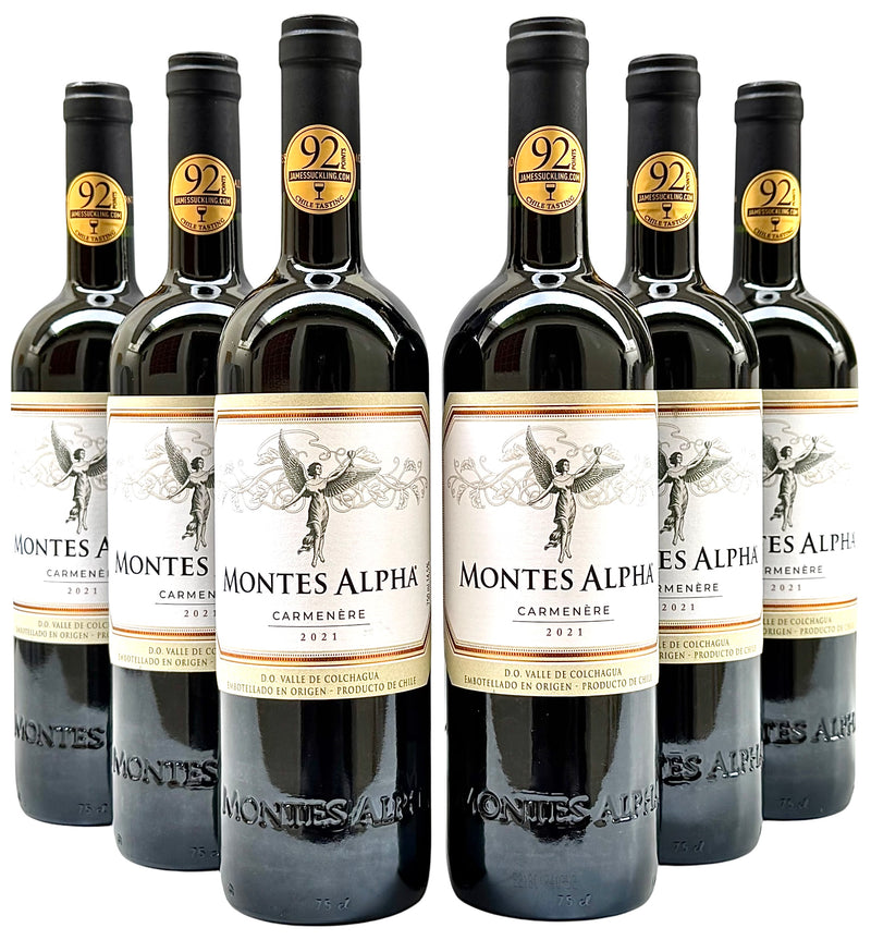 Vinho Montes Alpha Carmenere 750ml | Super Oferta