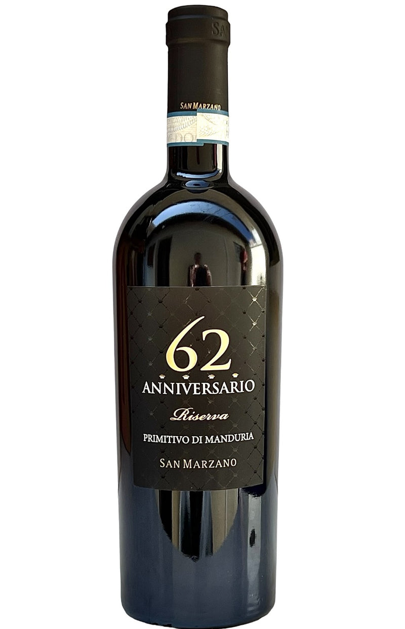 Vinho San Marzano 62 Anniversario Primitivo 750ml Vv 4.4