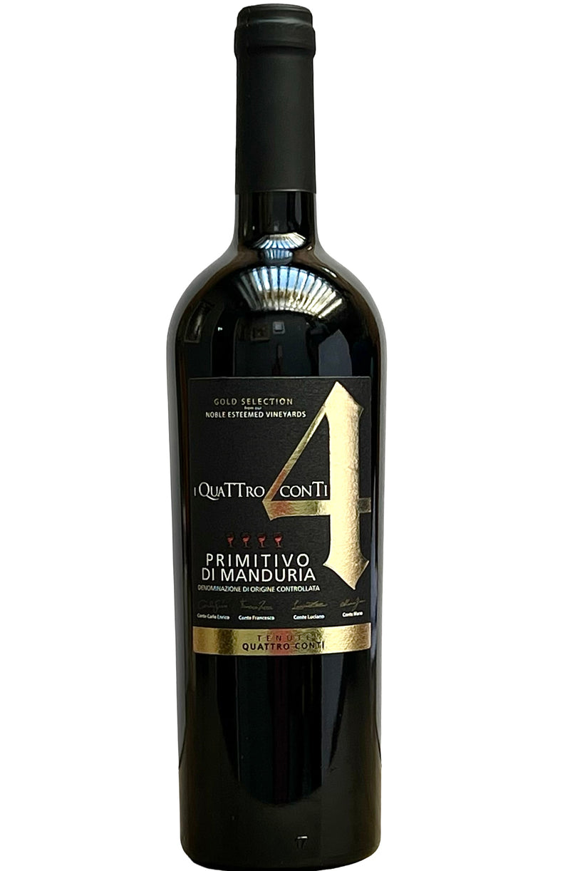 Vinho 4 Conti Primitivo di Manduria Gold