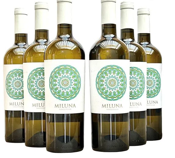 Vinho Miluna Puglia Bianco