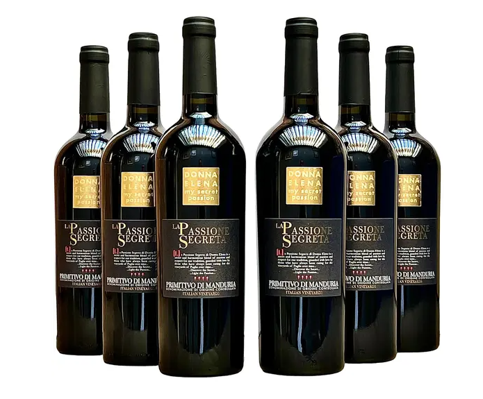 Vinho La Passione Segreta Primitivo di Manduria Vv 4.1 | Oferta