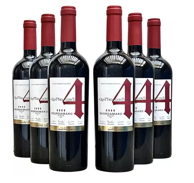 Vinho 4 Conti Negroamaro Puglia Vv 4.0 | Oferta